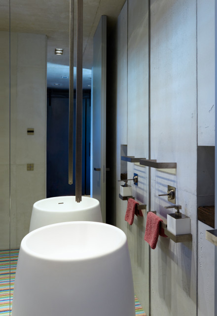 B&auml;der industriel-toilettes
