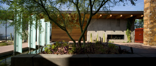 Camelback contemporaneo-fachada