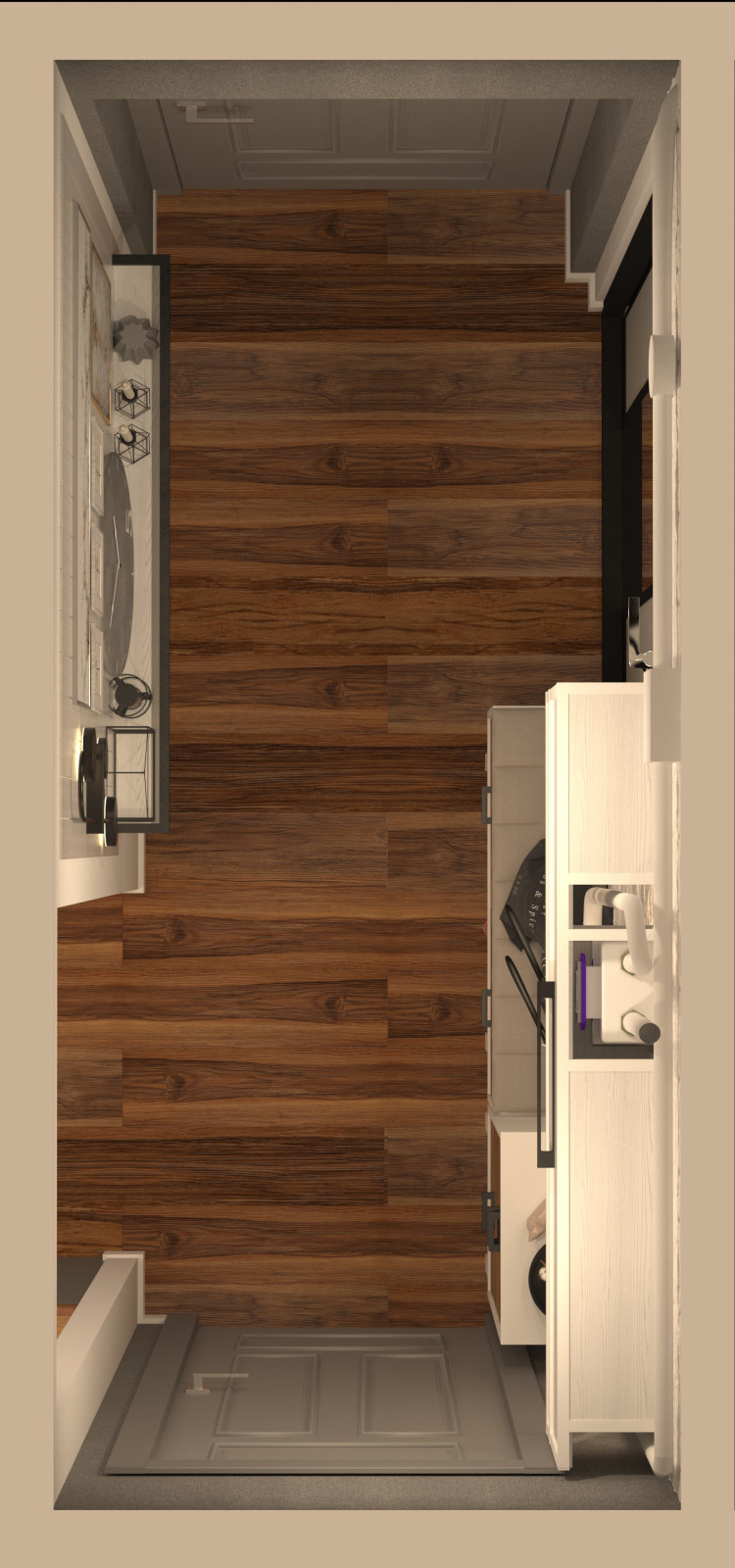 Маленькая однушка в старом фонде  "ДО и ПОСЛЕ"