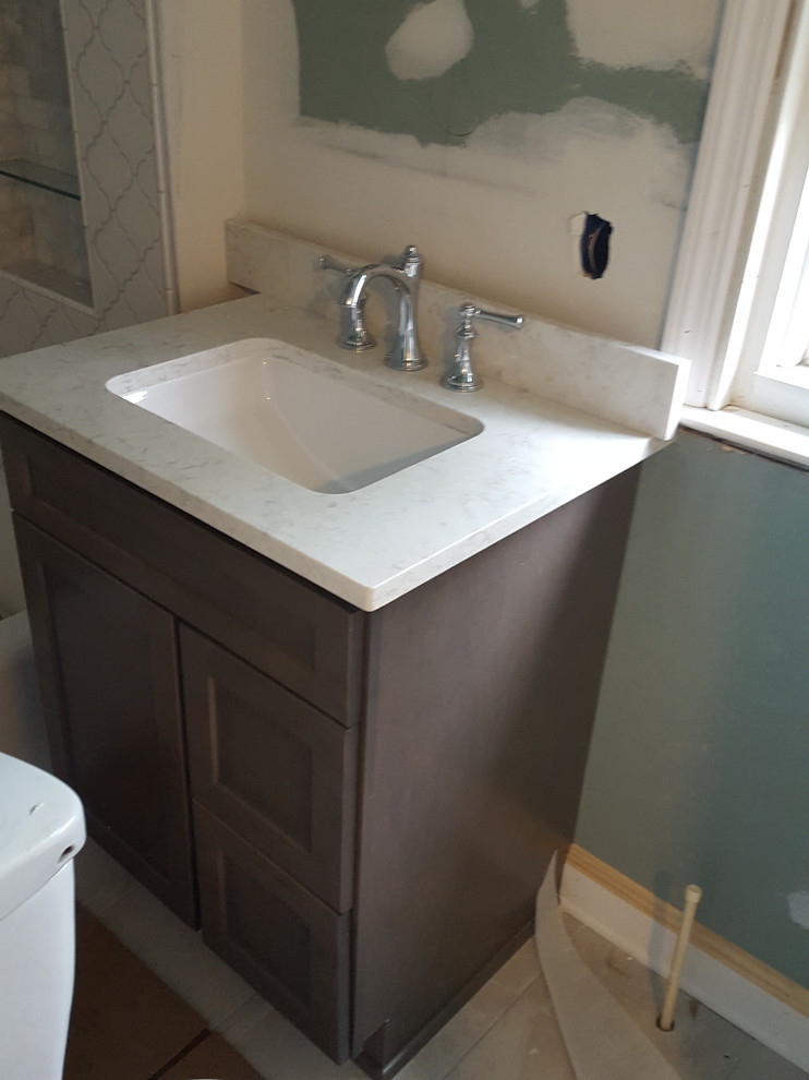 bath vanity too close to window for backsplashadvice please!!