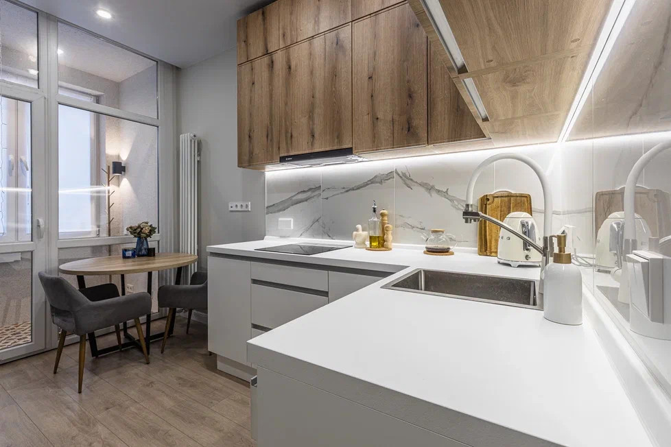 Красивая квартира 39 м² в современном стиле