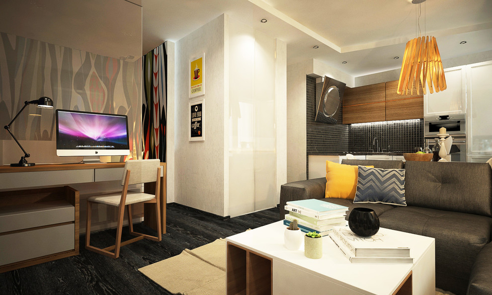 Дизайн однокомнатной квартиры.