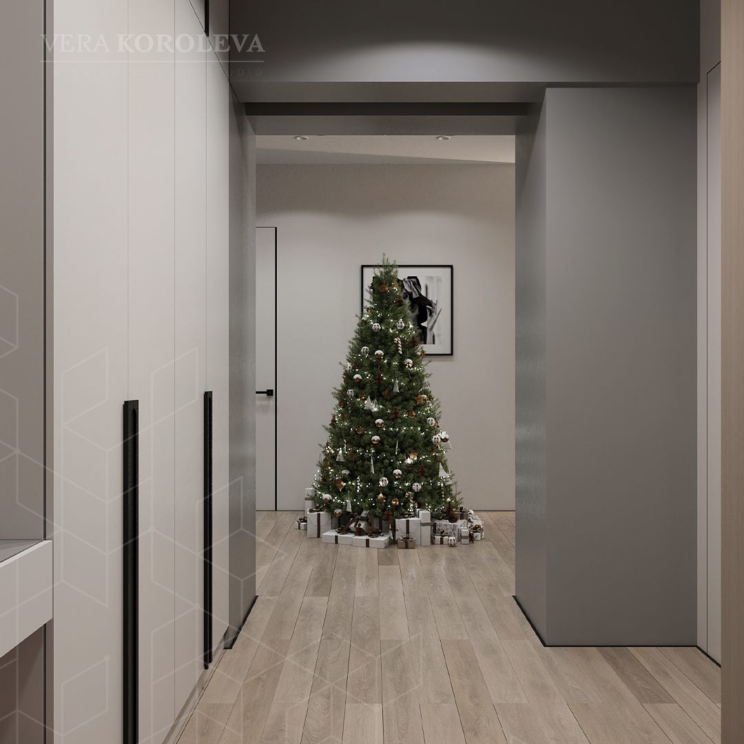 Дизайн-проект квартиры площадью 130 кв. м в Москве