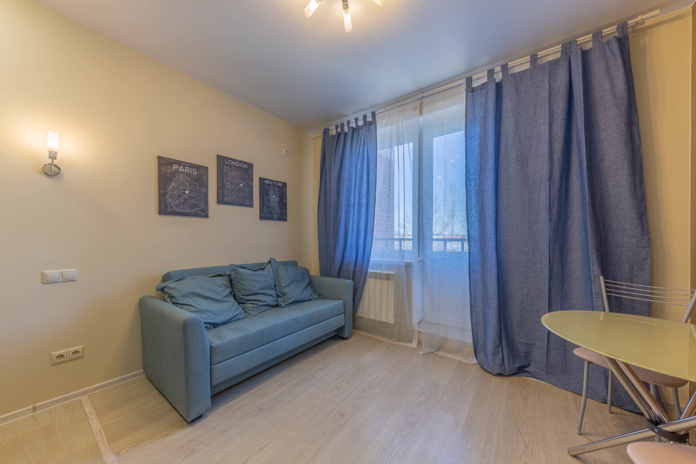 Интерьерная съёмка квартиры-студии в Московской области