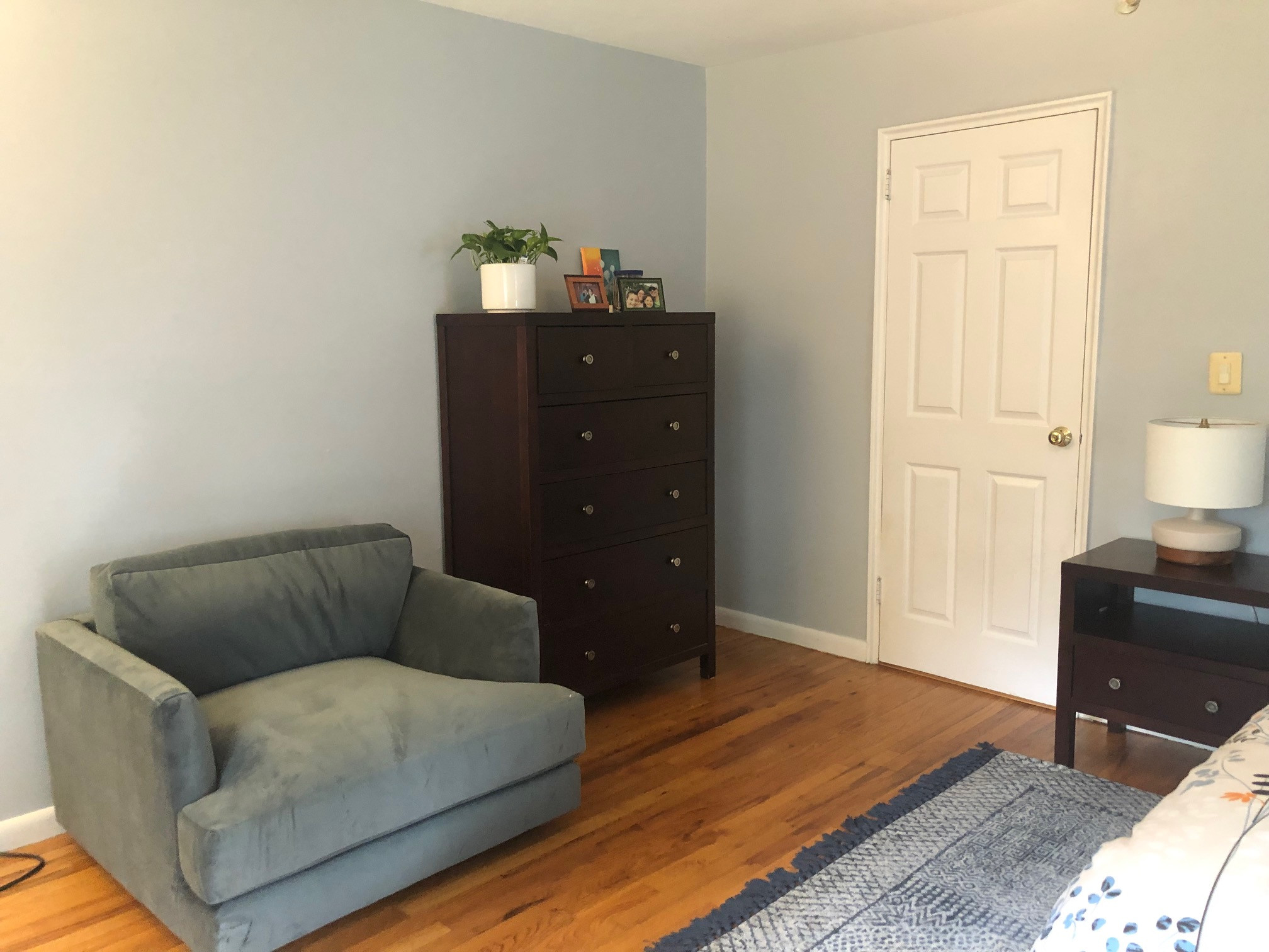 home office/primary bedroom