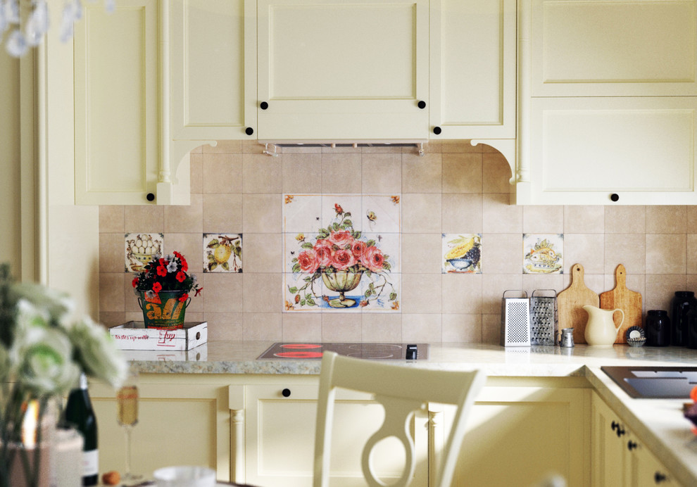 3D-визуализация кухни в Москве, дизайнер Ирина Ольшанская