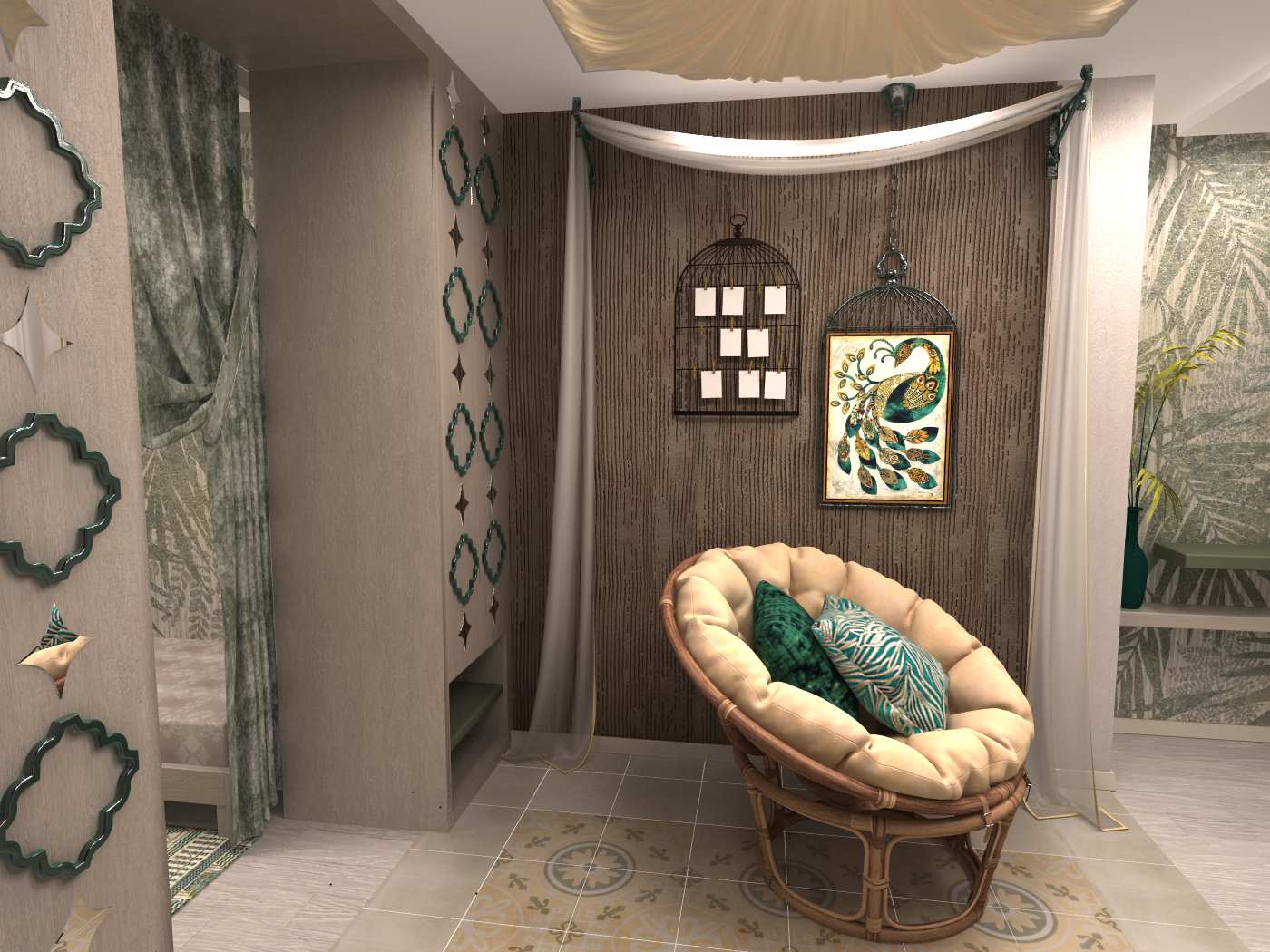 НЕобычная квартира (3-х комнатная квартира в стиле COOL&SHICK)