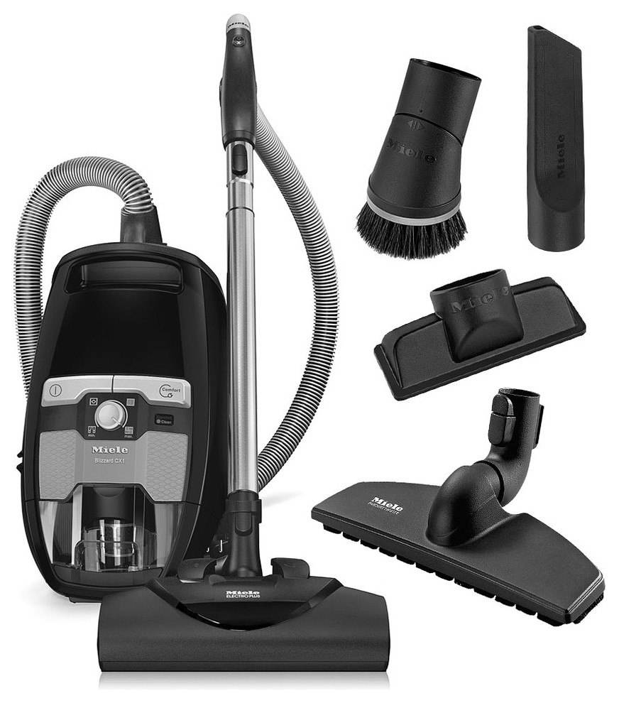 Miele Blizzard CX1 Electro+ Bagless Canister Vacuum Cleaner