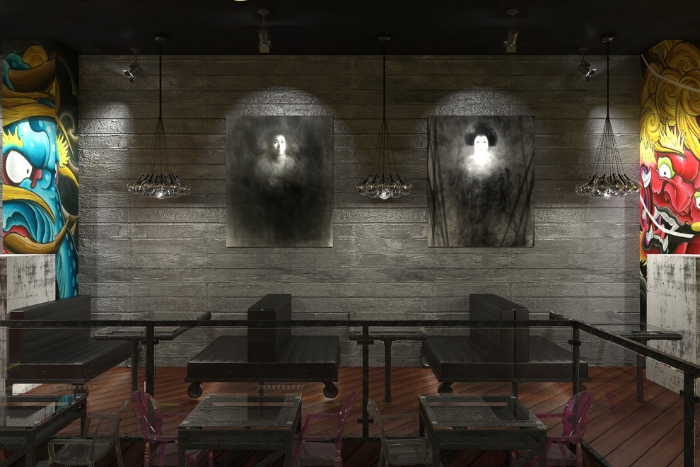 Общественный интерьер. Ресторан японской кухни Инари