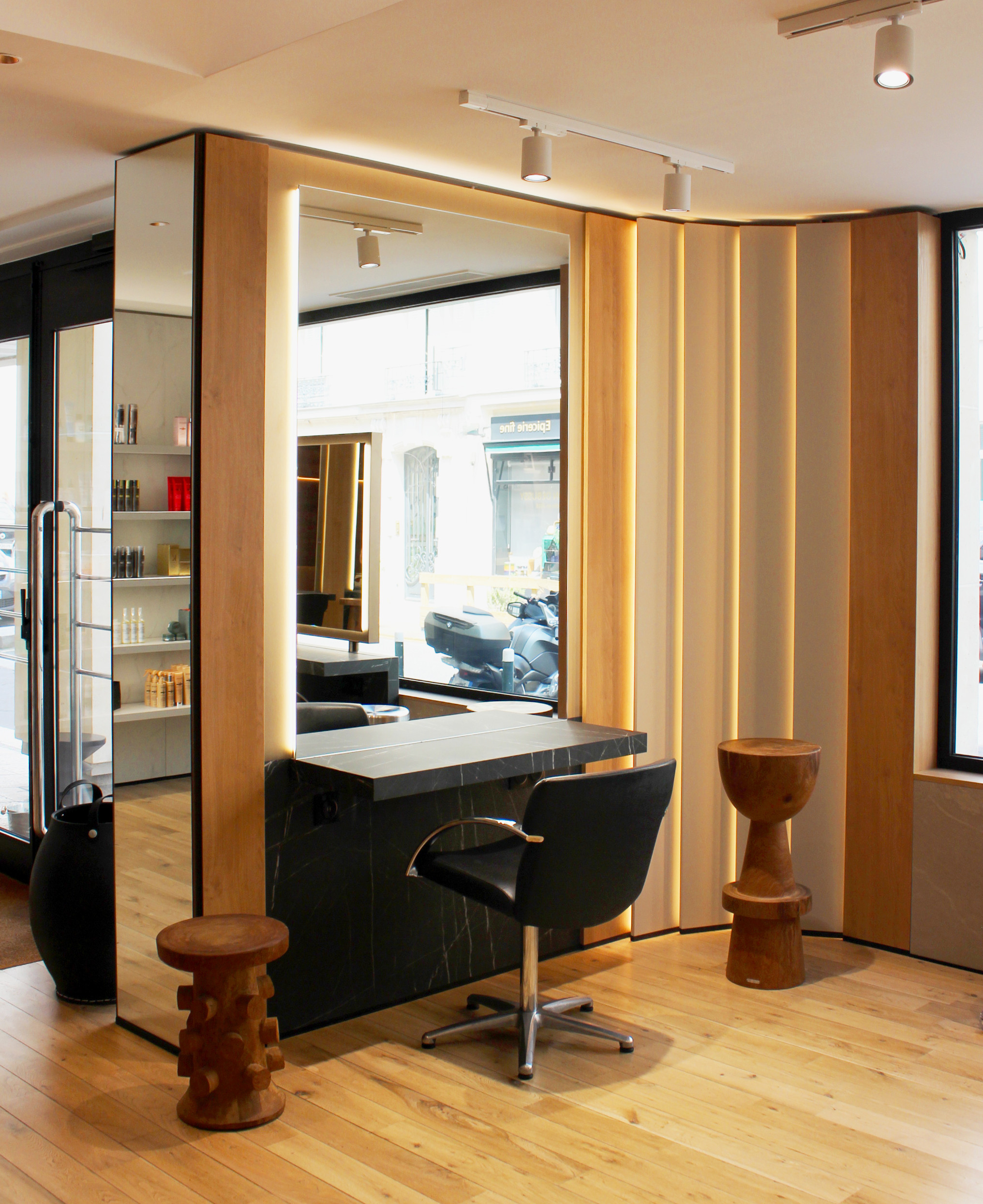 Neuilly-sur-Seine - Rénovation d'un salon de coiffure de 100m²