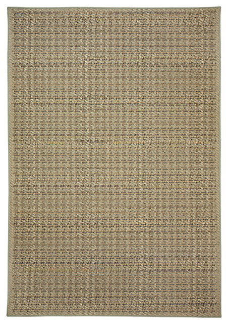 Terrace Houndstooth rug in Spa