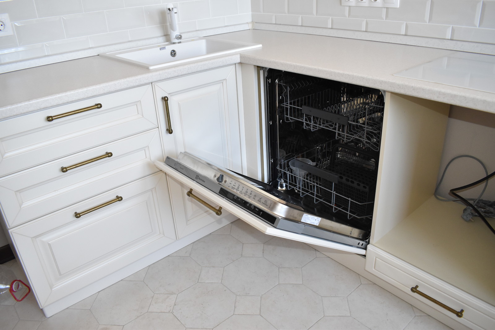 Кухня из массива бука, модель ЭКО