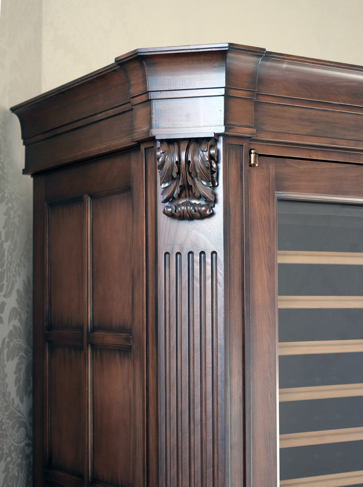 Роскошный винный шкаф на заказ / Custom Made Wine Cabinet.