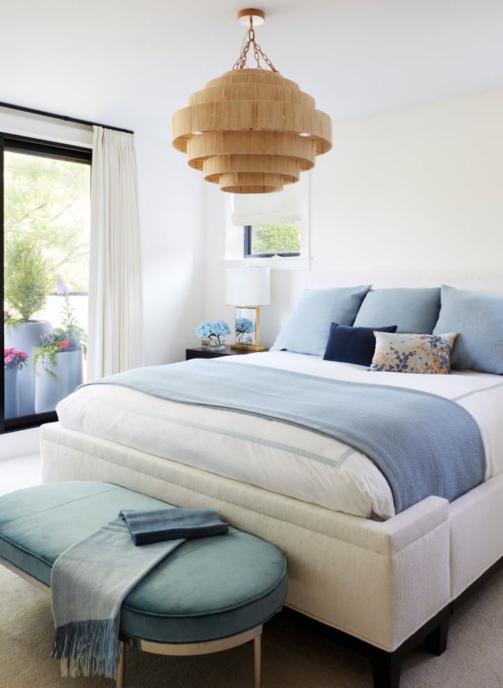 An Art-Filled Entertainer's Haven - Bedroom - Chicago - by Amy ...