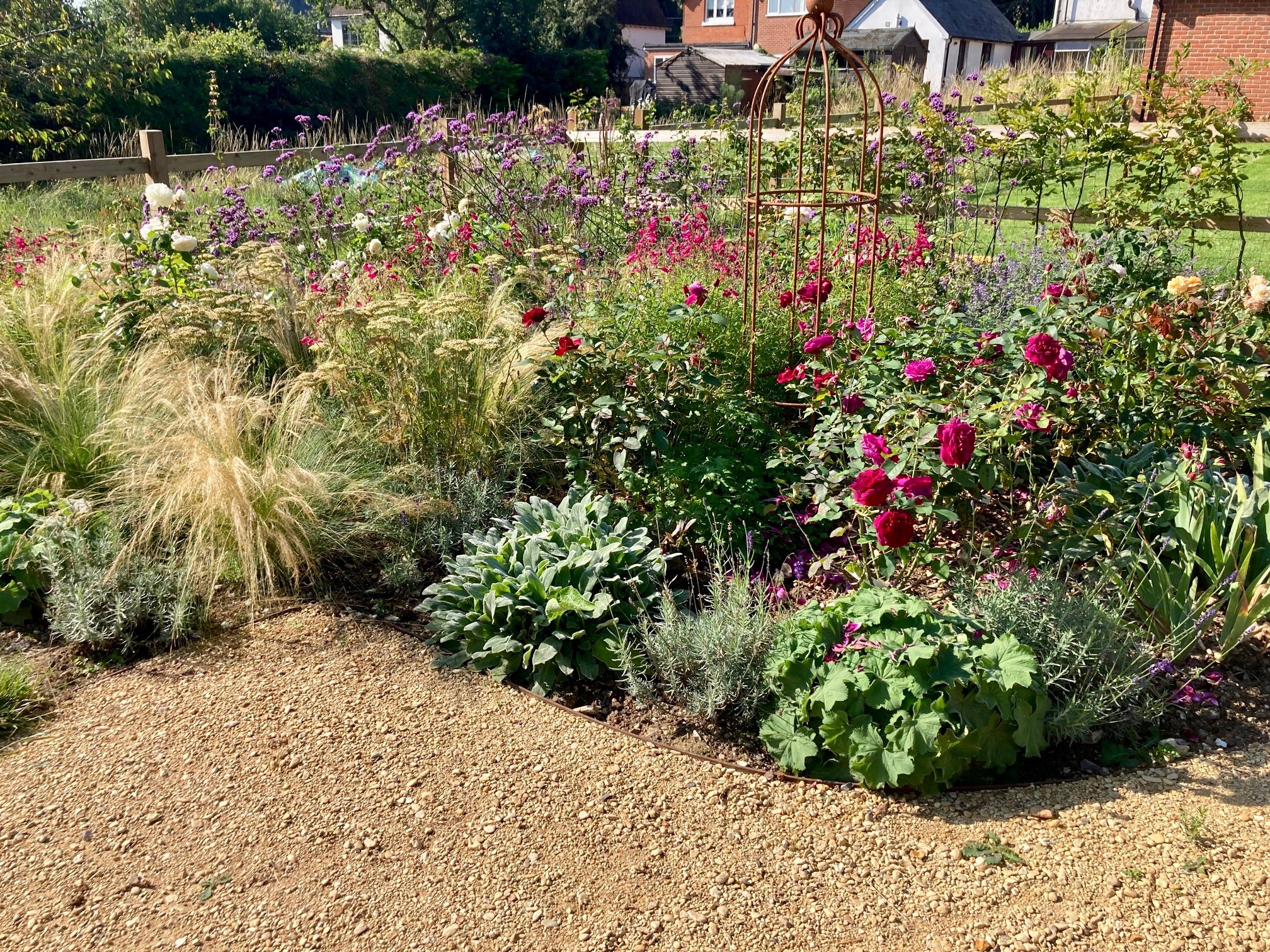 Colourful English Cottage Garden