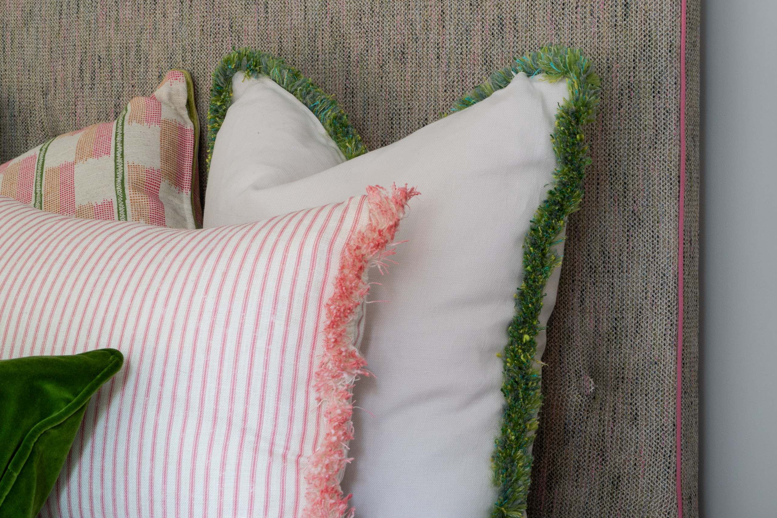 Bespoke Bed & Cushion Detail