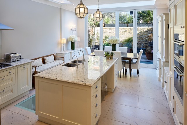 Bi-Fold Doors transitional-kitchen