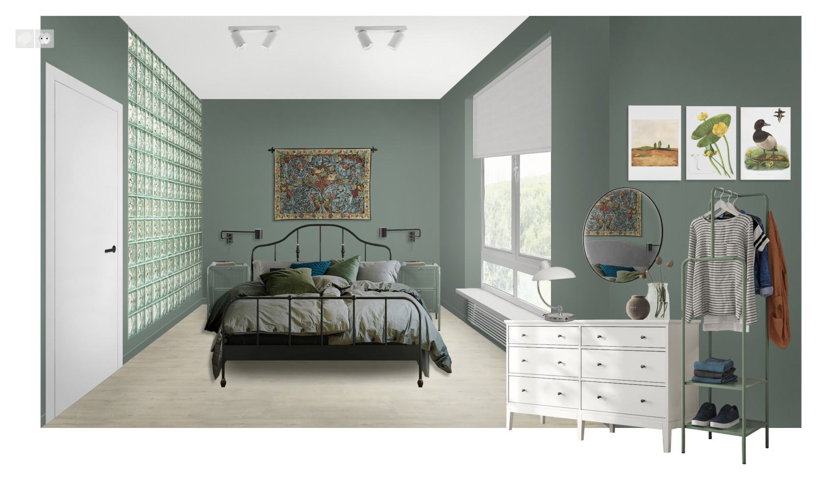 ЖК Лесопарковый, Москва, 63 кв.м.