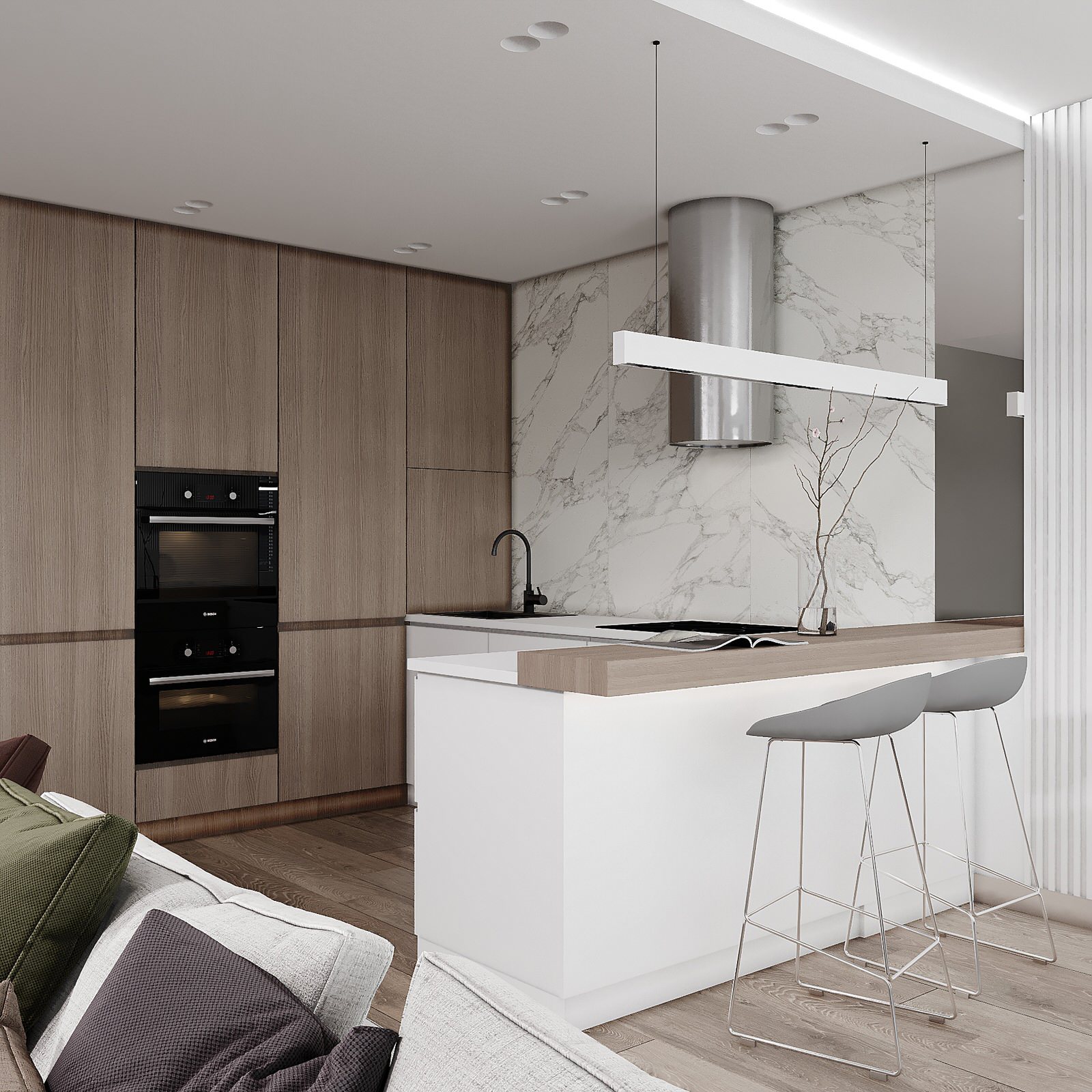 Дизайн интерьера квартиры 100 кв.м. в г.Набережные Челны