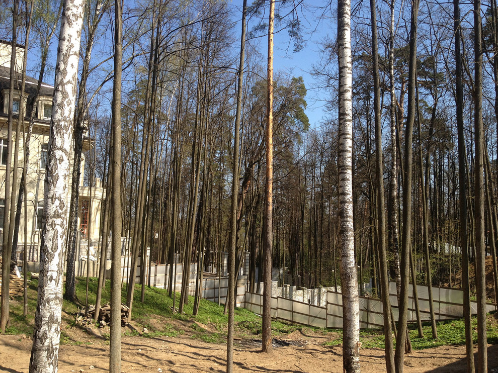 Террасированный сад "Пять уровней комфорта" в КП Жуковка 2015 г.