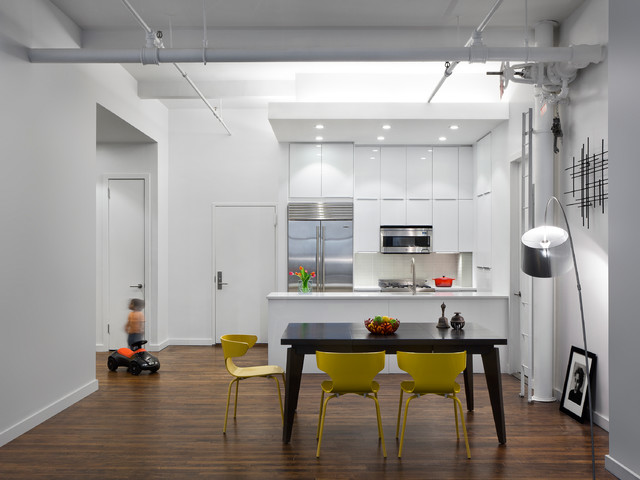 Union Square Loft contemporaneo-cocina