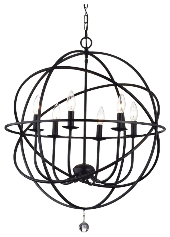 Agon 6Light Globe Pendant Contemporary Pendant Lighting by