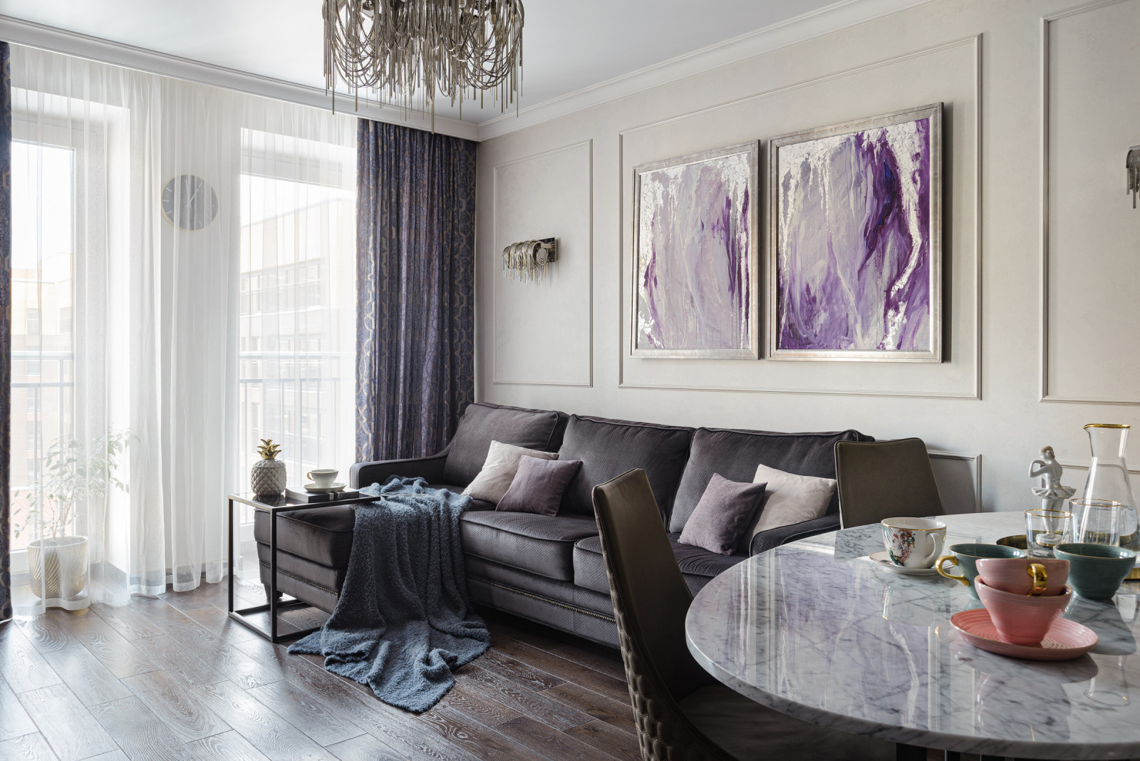 Нежный колорит