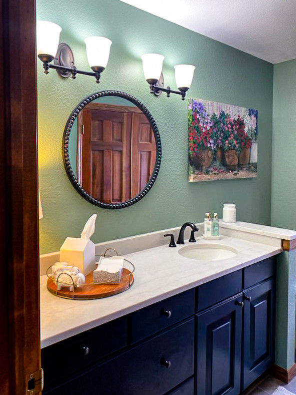 Bathroom Vanity After