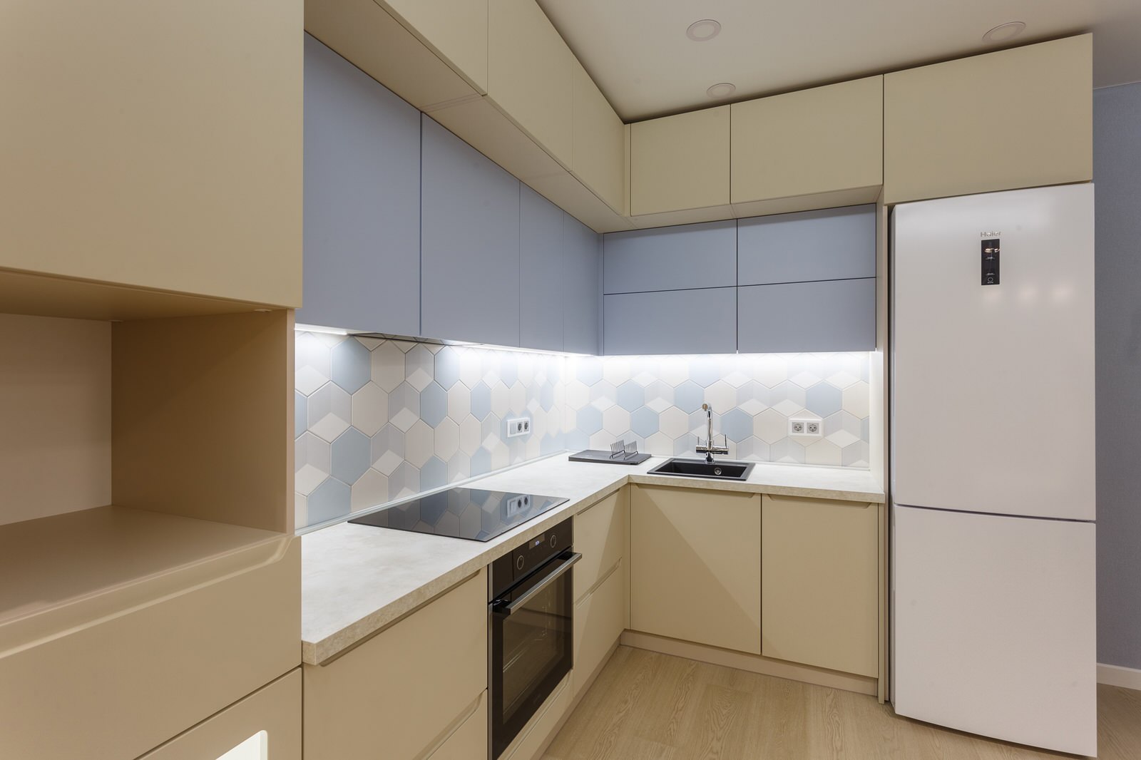 Капитальный ремонт 3-х комнатной квартиры, 85 м², "ЖК ЛОФТ"