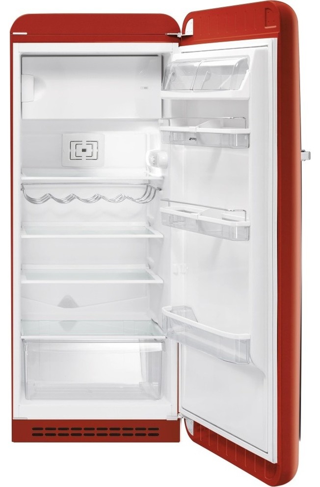 50’s Retro Style Aesthetic Refrigerator - Midcentury - Refrigerators