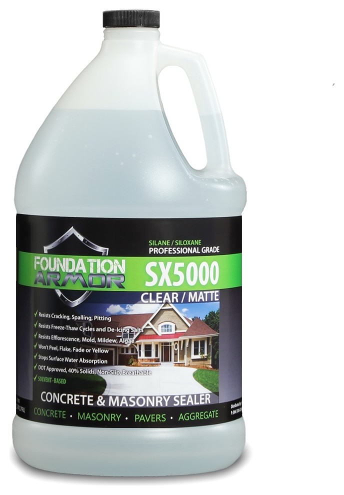 SX5000 DOT Silane Siloxane Concrete, Brick, Masonry Water Repellent