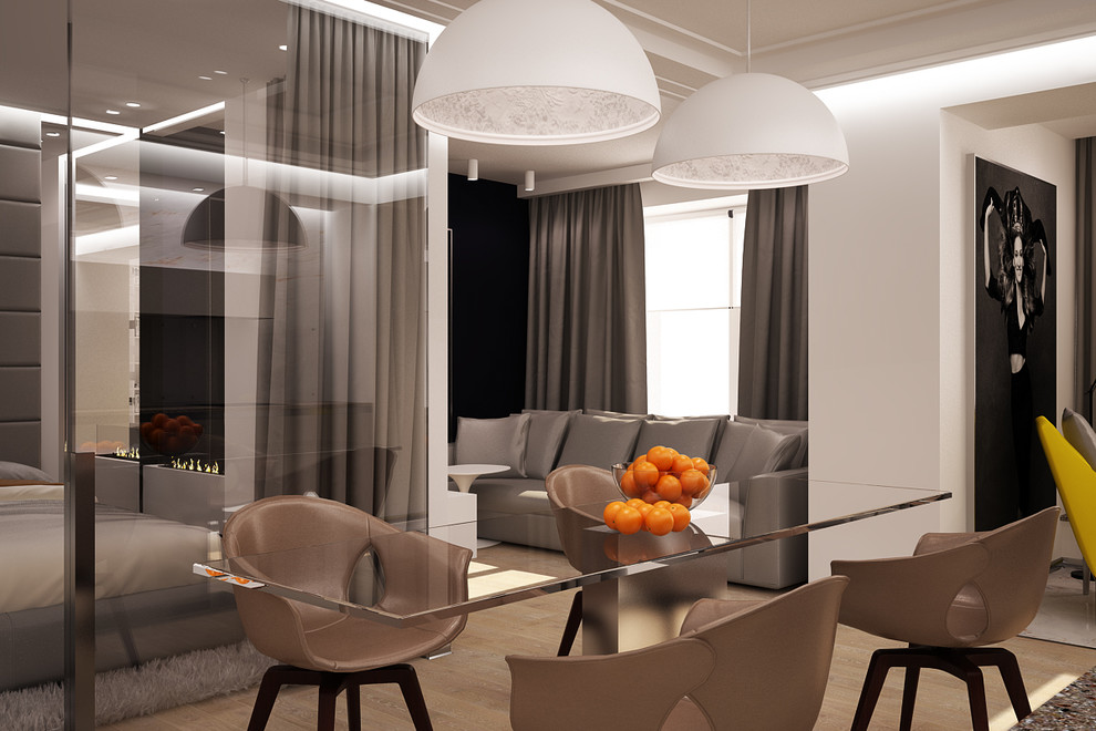 Пространство для молодой девушки . 50 кв.м.