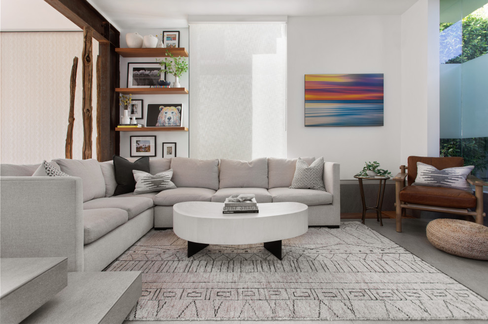 Santa Monica, CA - Contemporary - Living Room - Los Angeles - by JL ...