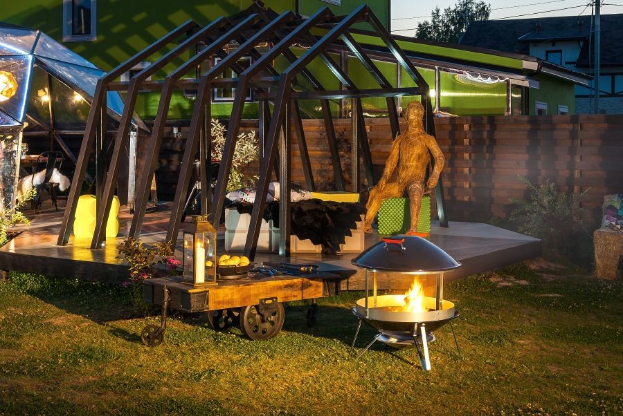 Первый канал "Фазенда" - Садовая беседка