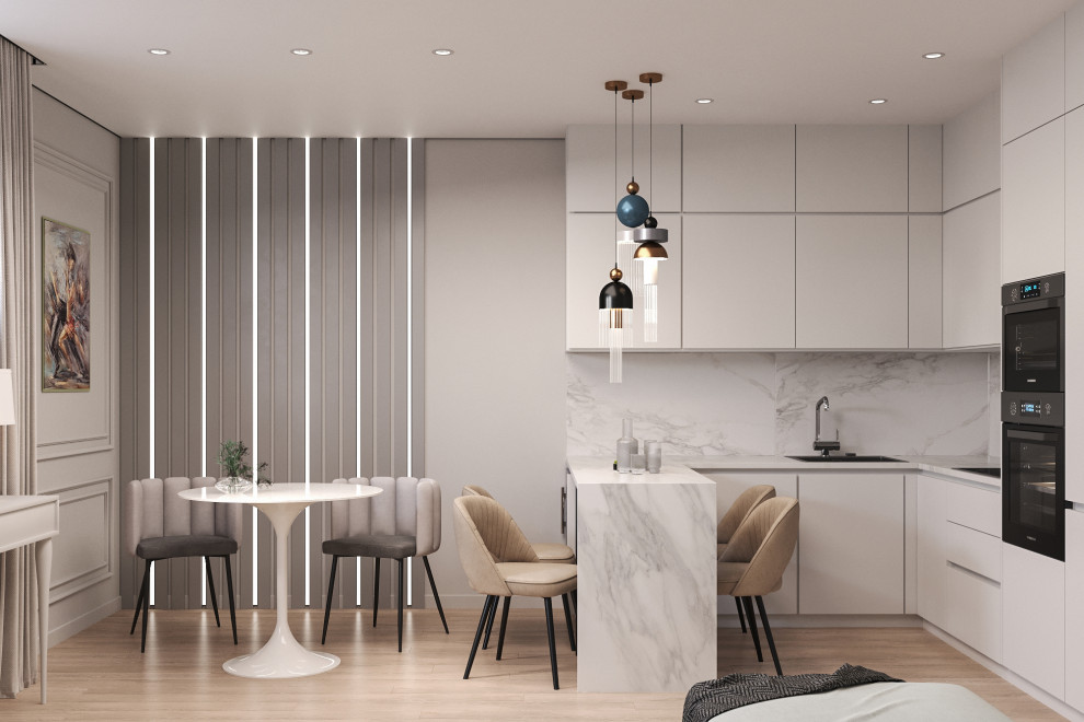 Квартира в Челябинске в стиле "неоклассика"