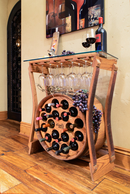 Barrel Wine Racks - Traditional - Other - by The Barrel Rack | Houzz IE