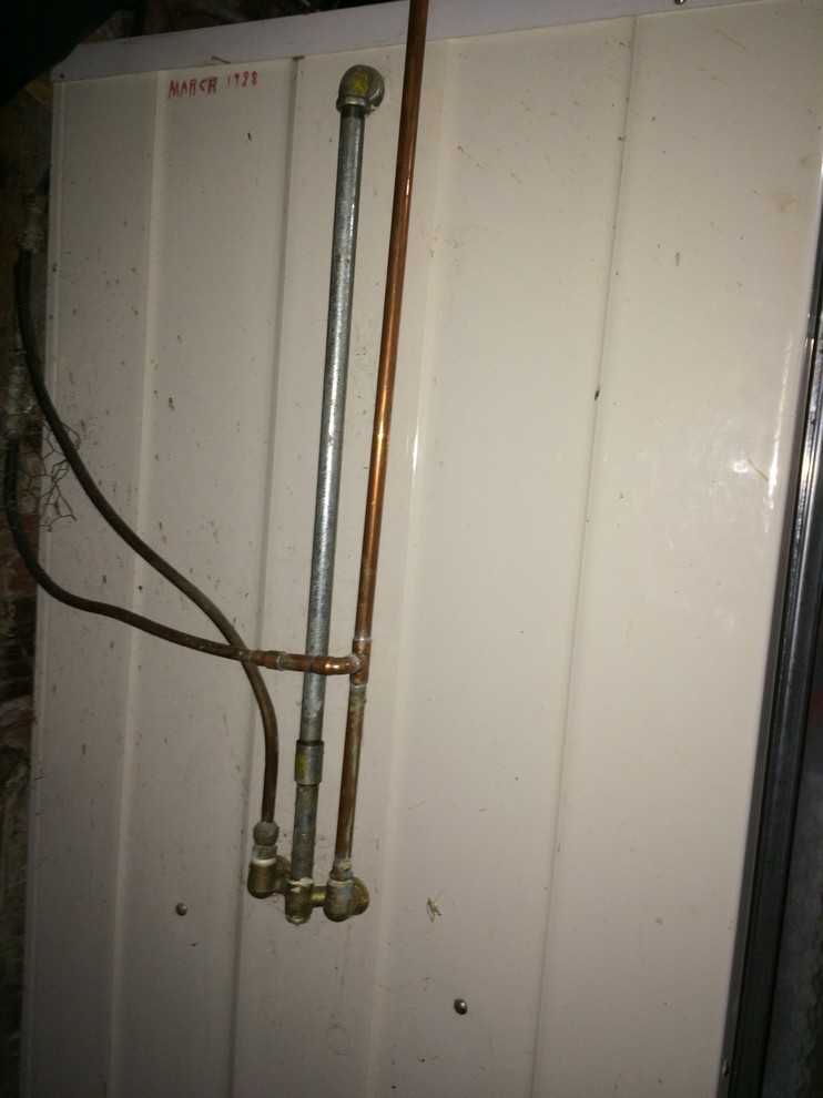 How to install a shower valve into free standing fiberglass shower