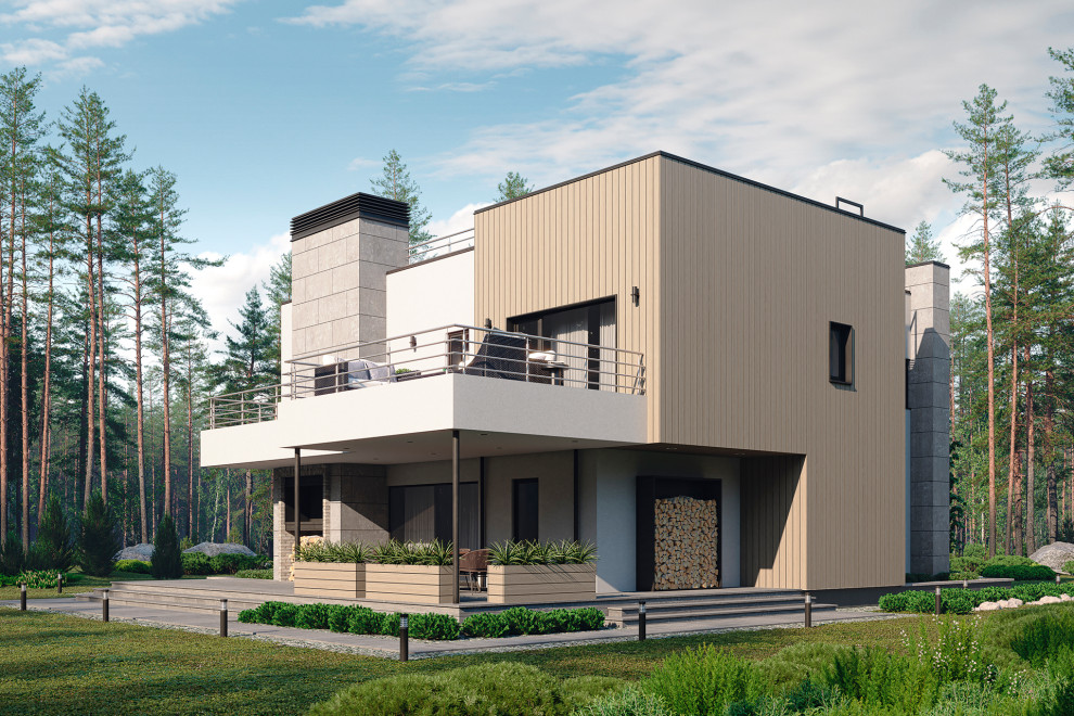 Дом в современном стиле AV339