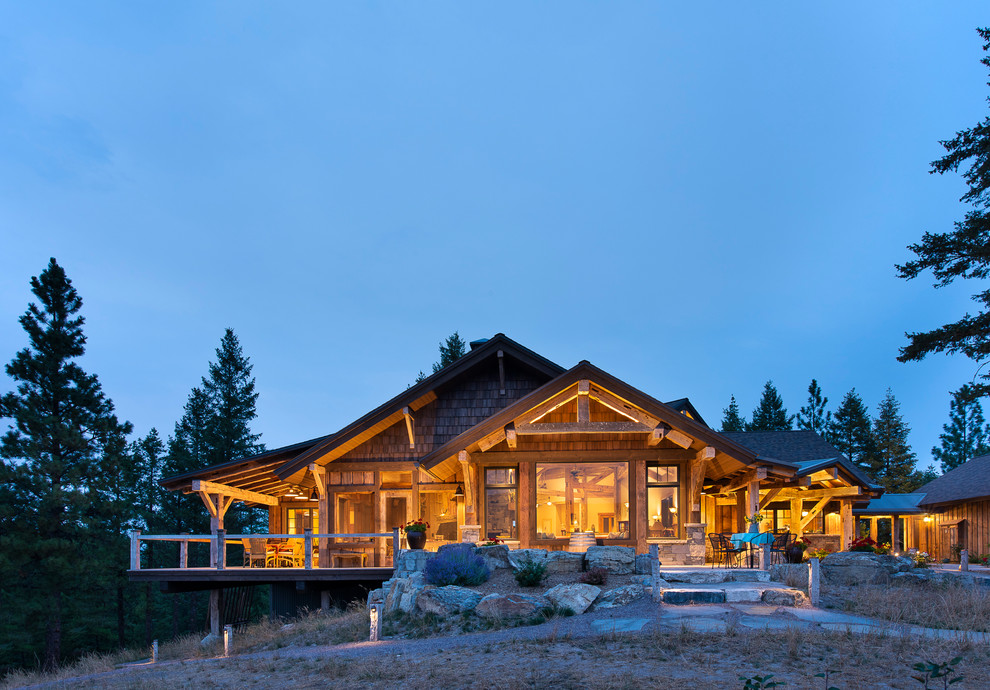 Home design - rustic home design idea