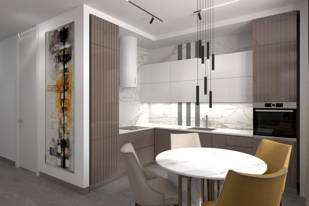 Современная квартира для молодой семьи