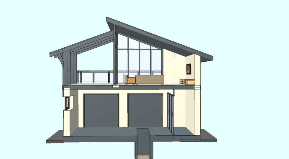 г. Арамиль, 2021 Гостевой дом с гаражем Общая площадь 205 м2