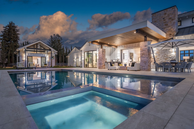 Napa Contemporary trendy-pool