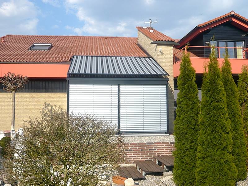 Moderner Wintergarten in München