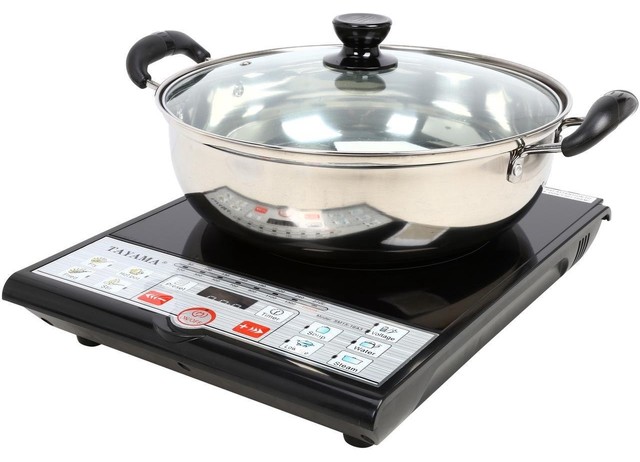 Tayama Sm15 16a3 Induction Cooker With Cooking Pot Black