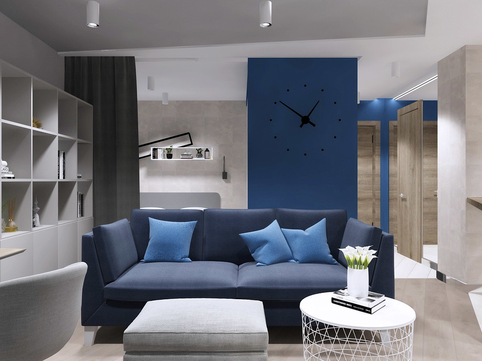 в облаках...