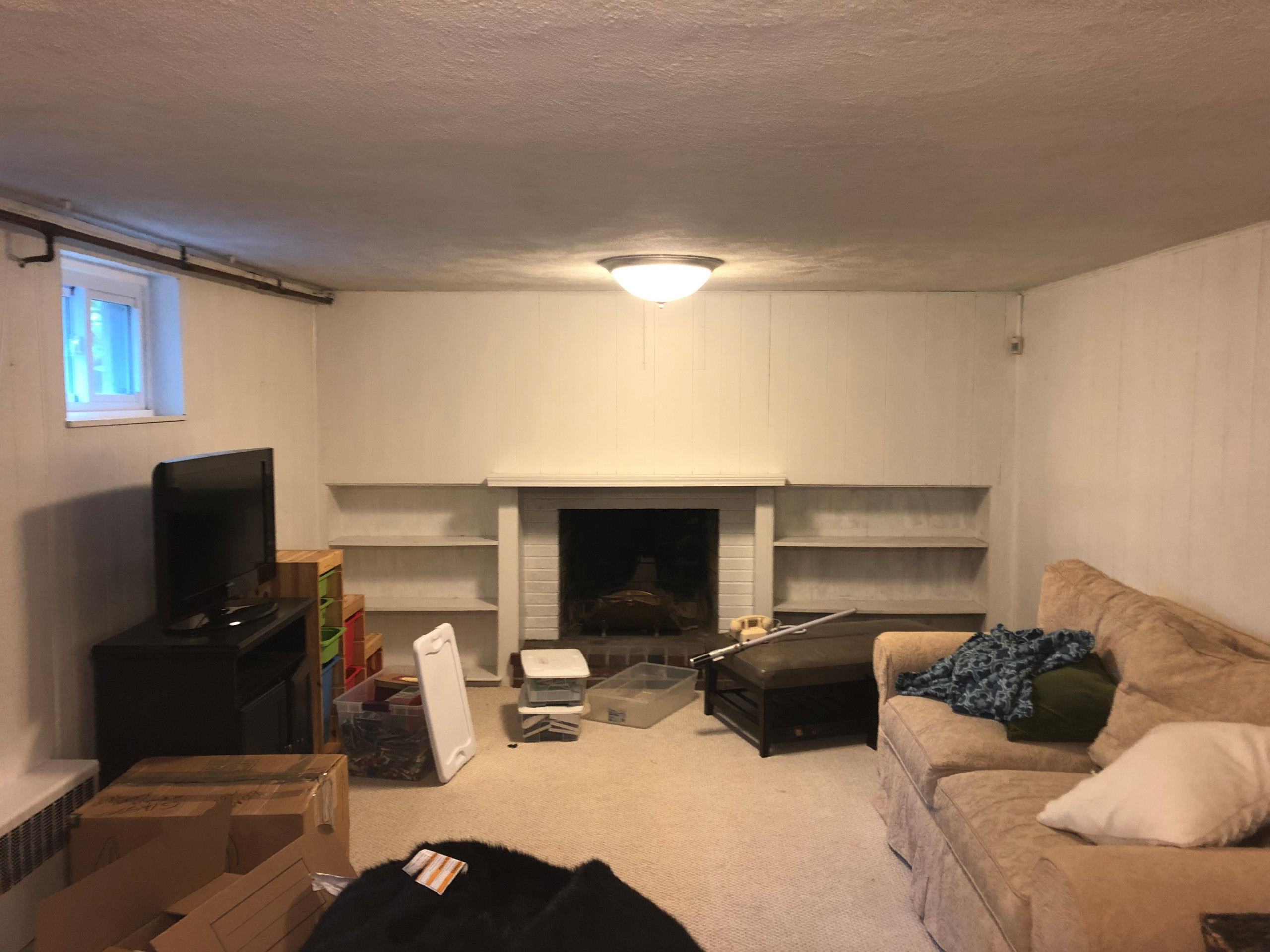 Basement in Needham ma