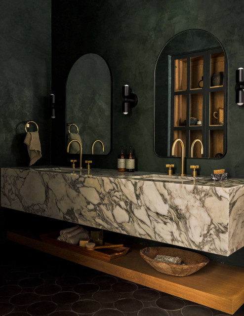 Midway Hollow contemporary-bathroom