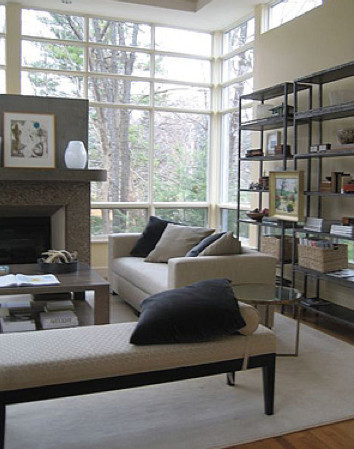 Home design - eclectic home design idea in Charlotte