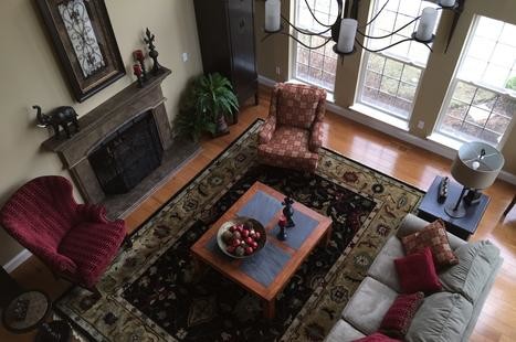 Photo of a large traditional living room in Philadelphia.
