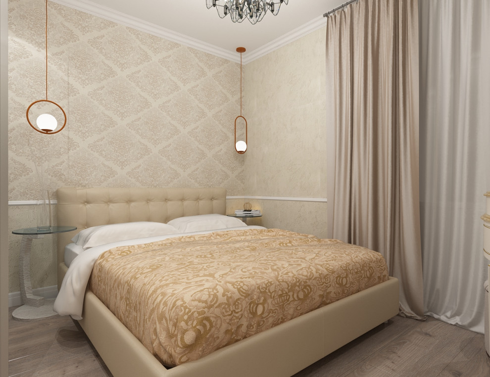 Дизайн-проект спальни с старгороде г.Омск